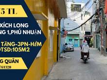 Hình ảnh Chỉ 3Ty5 có ngay nhà Phan Xích Long Phường 1 Phú Nhuận,DTSD: 110m2
