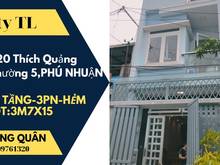 Hình ảnh Chưa tới 100tr/m2,3m7x16,Ngay Thích Quảng Đức Phường 5 Phú Nhuận,6Ty