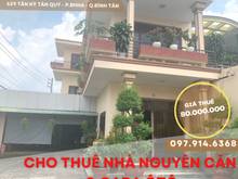 Hình ảnh Cho Thuê Nhà Nguyên Căn & Gara Ôtô Tổng 300m2, 2MT 629 Tân Kỳ Tân Quý
