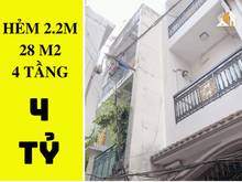 Hình ảnh ✅ Bán nhà Bạch Đằng P.15  Bình Thạnh -28 m2 - 4 tầng chỉ 4 tỷ