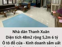 Hình ảnh Dân bán nhà đất Thanh Xuân 48m2  Ô tô đỗ cửa Kinh doanh sầm uất 6 tỷ