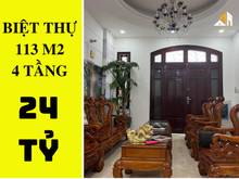 Hình ảnh ✅ Biệt Thự Nguyễn Cửu Vân P.17 Bình Thạnh  - 113 m2 - 4 tầng chỉ 24 tỷ