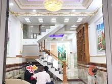Hình ảnh Q12.212. nhà hẻm như mặt tiền, gần chợ ngã 3 bầu q12, nhà đẹp 4 tầng