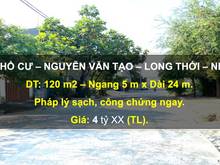 Hình ảnh ĐẤT NỀN THỔ CƯ - Nguyễn Văn Tạo - Long Thới - Nhà Bè