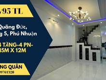 Hình ảnh Gấp,Nhà mới rẻ nhất Phú Nhuận, 4 Tầng,4PN,40m2 chỉ 5Ty95 còn TL