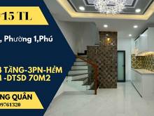 Hình ảnh Nhinh 4ty có nhà mới 4 tầng,khu Phan Xích Long Phường 1 Phú Nhuận