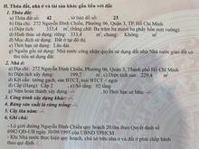 Hình ảnh Bán căn Biệt thự Pháp tại 272 Nguyễn Đình Chiểu, Phường 6, Quận 3