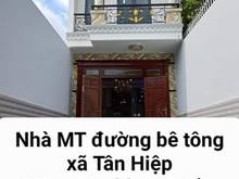 Hình ảnh Bán nhà mới xây xã Tân Hiệp DT 4x29 đúc 3,5 tấm, 4PN, SHR.