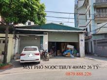 Hình ảnh Mặt phố Ngọc Thụy gần 400m2, mặt tiền 15m, 2x tỷ kinh doanh