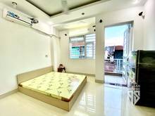 Hình ảnh Cho thuê CH Gần sân bay, Ban công riêng, Full Nội thất, Gần ĐH VLU CS3
