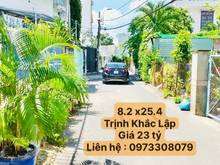 Hình ảnh Bán đất Mặt tiền đường Trịnh Khắc Lập 208m2 ( 8.2x25.4) giá 23 tỷ TL