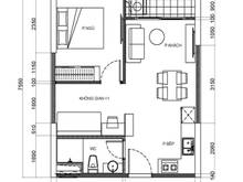 Hình ảnh Bán chung cư 1pn+1 42.59m2 - VIN ORIGAMI