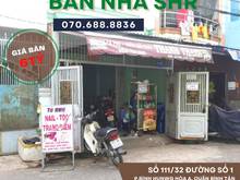 Hình ảnh Bán nhà (4m x 17m) Gác Lửng, SHR, đường số 1, cách chợ Bình Long 300m