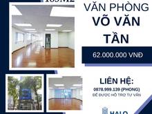 Hình ảnh Cần cho thuê văn phòng mặt tiền Võ Văn Tần 185m2 chỉ từ 62 Triệu