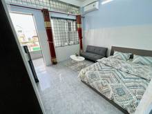 Hình ảnh cho thuê CHDV full nội thất = balcony + bếp tách biệt ph ngủ, thoáng