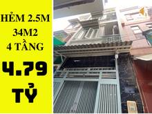 Hình ảnh ✅ Bán nhà Nguyễn Lâm P.7 Phú Nhuận - 34m2- 4 tầng  chỉ 4.79 tỷ