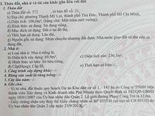 Hình ảnh Bán nhà MT Phạm Công Trứ,TML, TP.Thủ Đức(5x20m)trệt 3 lầu.Gía 15.5 tỷ