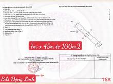 Hình ảnh Cần bán lô đất 7m x 45m thổ cư 100m2 đường thông giá Trang MB66.COM Chính Thức - MB 66 Uy Tín