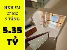 Hình ảnh ✅ Bán nhà HXH Yên Đỗ Bình Thạnh - 27m2 - 5 tầng  chỉ 5.35 tỷ