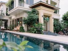 Hình ảnh Bán biệt thự 1 trệt 2 lầu dự án senturia vườn lài,đặt biệt có hồ bơi