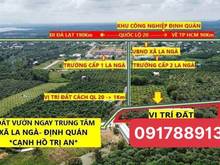 Hình ảnh Ngộp bank cần bán gấp lô đất thổ cư ngay La Ngà, Định QUán