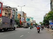 Hình ảnh Bán nhà cấp 4 mặt tiền ngang 4,8m dài 28m đường Lê Văn Thọ. Giá 13,5tỷ