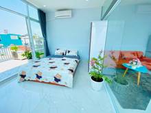 Hình ảnh Căn Hộ 1PN Ban Công 2 Mặt View Rộng Rãi Thoáng Mát Qua Quận 1 chỉ 10’