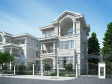 Hình ảnh Cho thuê biệt thự góc nam viên phú mỹ hưng q7 hcm