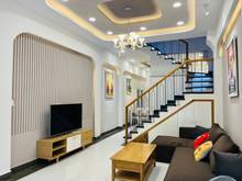 Hình ảnh Nhà 1 sẹc, hẻm xe tải, 4mX17m, vuông vức, 3 tầng, Bùi Đình Túy, BT