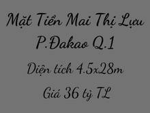 Hình ảnh Mặt Tiền Mai Thị Lựu, P.ĐaKao, Q.1 dt:4.5x28m Giá 36ty TL