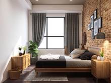 Hình ảnh Bán 1PN+1The Sun Avenue Tông trầm ấm Vintage, nhà đẹp mát mẻ cả ngày