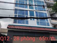 Hình ảnh CHDV 5 Tầng TÔ KÝ Q12, 28 phòng có thang máy 65 TRIỆU 160m2 14 Tỷ