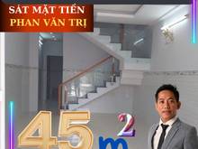Hình ảnh Phan Văn Trị 45m2 cách mặt tiền 15m, hẻm 3 gác đua