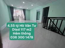 Hình ảnh 113m2 - cần bán nhà đường Hồ Văn Tư - 2 tầng - hẻm thông - chợ Thủ Đức