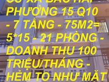Hình ảnh Bán CHDV dòng tiền khủng Đồng Nai P15 Q10 75m2 giá rẻ chỉ nhỉ