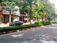 Hình ảnh Bán nhà mặt phố Lạc Long Quân 140m2 MT:7m giá rẻ