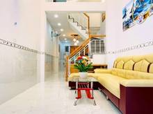Hình ảnh Bán gấp nhà đẹp 1 lửng, 1 lầu. 40m2. Sổ Hồng riêng. Hẻm xe hơi NĐKế