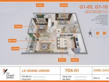 Hình ảnh Cần bán nhanh trước Tết CH 2 PN, diện tích 75m2, dự án Le Grand Jardin