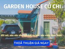 Hình ảnh Nhà Vườn 622 m2, Mặt Tiền Bùi Thị Đệt, Củ Chi, SHR, Sẵn Nội Thất, 7 Tỷ
