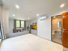 Hình ảnh Sẵn 1p Studio trong khu biệt thự Bình An, Full nội thất, cửa sổ lớn