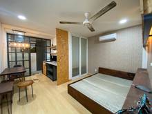 Hình ảnh Mb6623 nạp rút nhanh chóng Studio tách bếp Full nội thất Bancol lớn, gần cầu Bình Lợi.