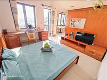 Hình ảnh Căn Hộ 1 Phòng Ngủ Full Nội Thất Có Balcon Có Bảo Vệ Có Thang Máy
