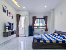 Hình ảnh Studio - Full nội thất bancol cửa sổ - Gần landmark 81 🛵🏡