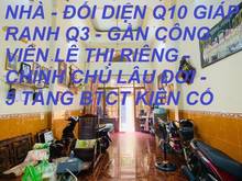 Hình ảnh Bán nhà 5 tầng hẻm xe hơi tránh CMT8 68m2 giá rẻ chỉ 12.5 tỷ