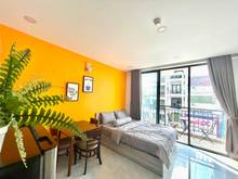 Hình ảnh Căn Hộ Studio Ban Công 35m2 FullNT Nhà Mặt Tiền Có Thang Máy