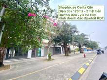 Hình ảnh Shophouse Centa City 120m2, đường 56m, vỉa hè 10m. Kinh doanh sầm uất