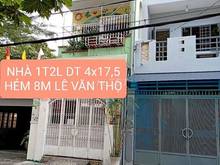 Hình ảnh Bán Nhà Hẻm 8m 1/ Sát Mặt Tiền Lê Văn Thọ Phường 9 Gv 4x17,2 Đúc 2 Tấm