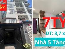 Hình ảnh Nhà 5 tầng góc 2 Mặt Tiền HXH đường Dương Bá Trạc P1 Q8