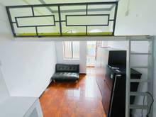 Hình ảnh Căn hỗ gác lững cho thuê full nội thất có ban công