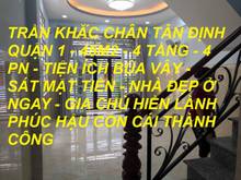 Hình ảnh Bán nhà Trần Khắc Chân Tân Định Q1 45m2 giảm 400 triệu còn 9.6